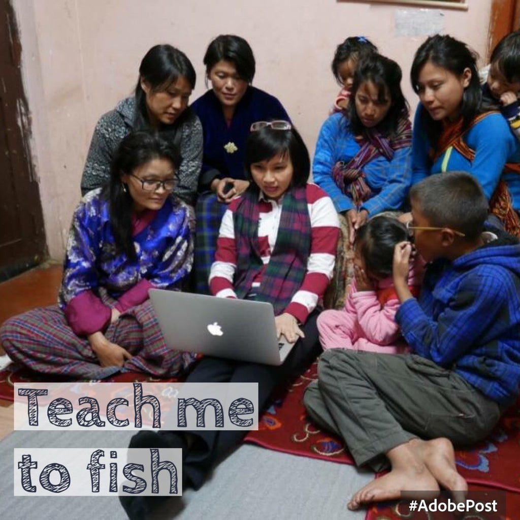 Teach me to fish - the story of Bhutan weavers who yearns for financial independence
